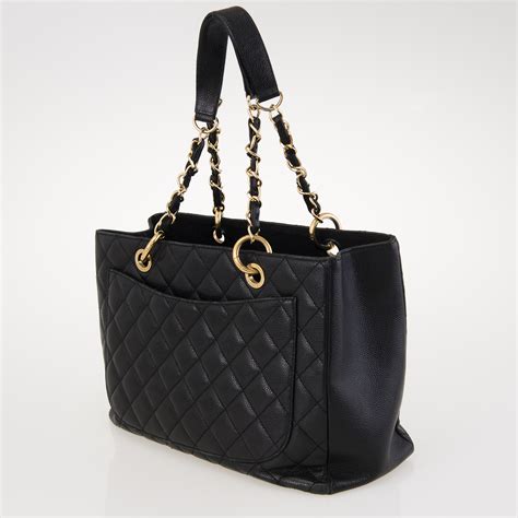 large shopping bag chanel|Chanel large tote bag price.